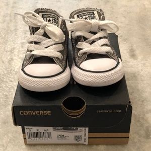 Converse (Size 5  infant) Charcoal